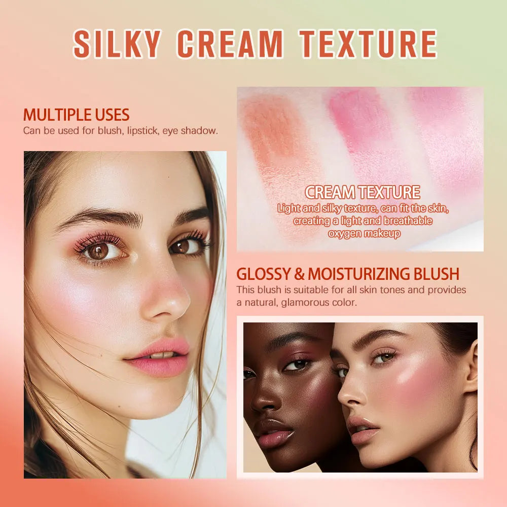 PixiBlush Stick 3 en 1 – Cambio de Temperatura, Mejillas y Labios