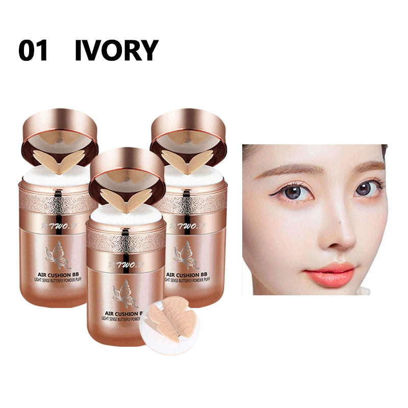 Air Cushion BB Cream con Esponja Mariposa