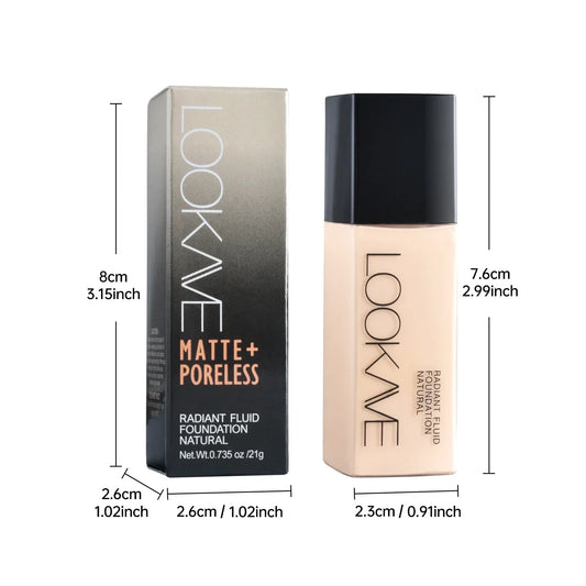 Base de Maquillaje Líquida 21 g – Cobertura Total