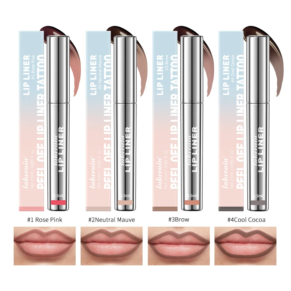 Delineador y Labial Peel-Off – Tatuaje de Labios Larga Duración