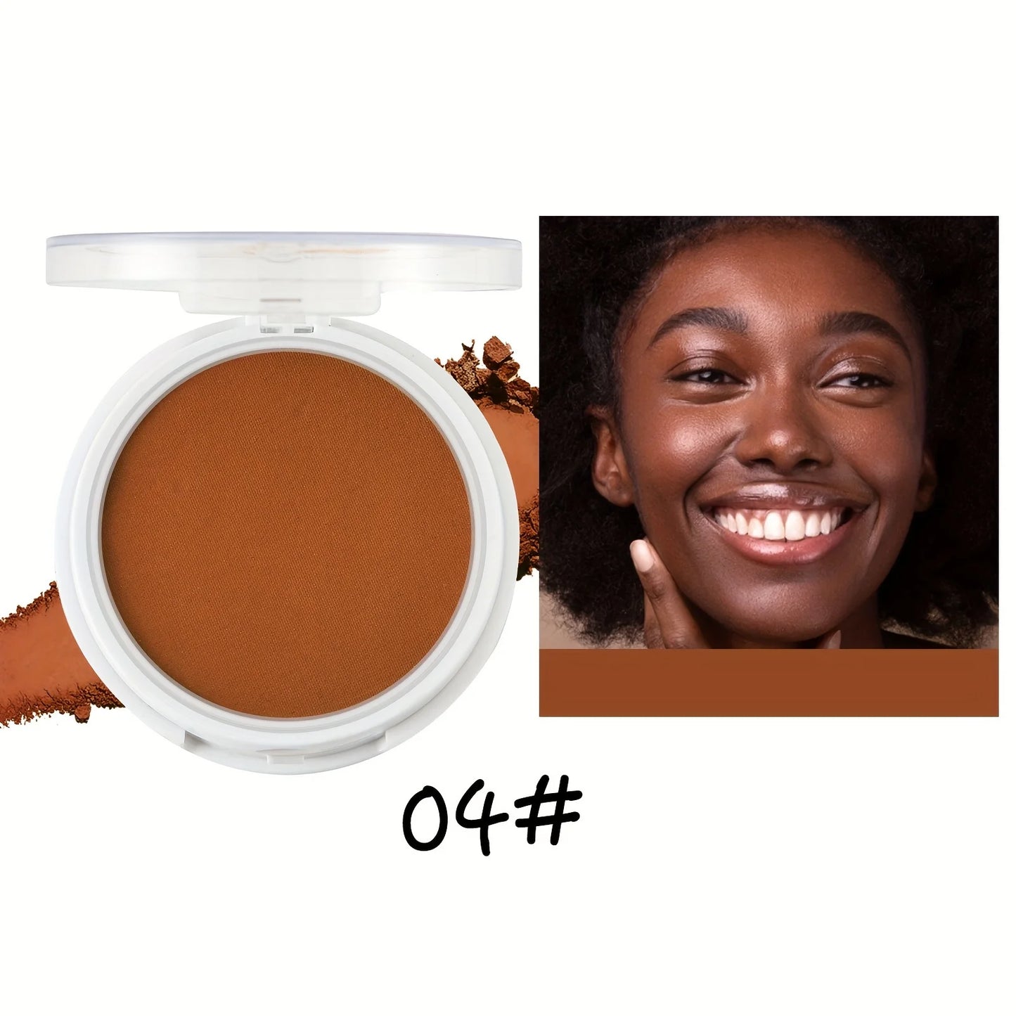 Polvo Bronceador Wheat – Acabado Mate, Resistente a Sudor y Grasa