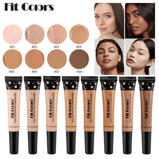 Corrector Líquido de Seis Colores – Cobertura y Cuidado Facial