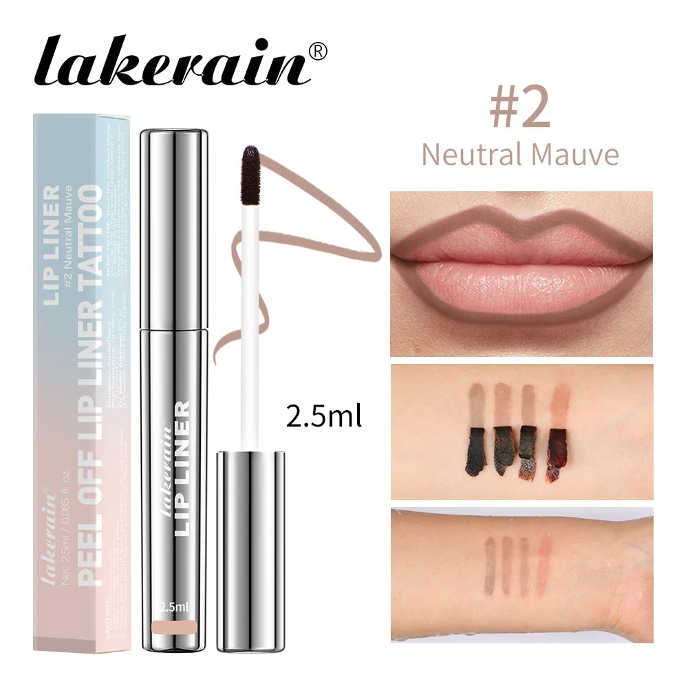 Delineador y Labial Peel-Off – Tatuaje de Labios Larga Duración