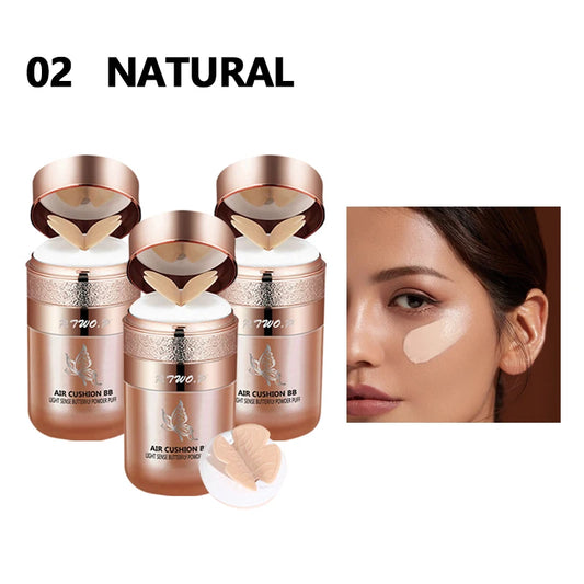 Air Cushion BB Cream con Esponja Mariposa