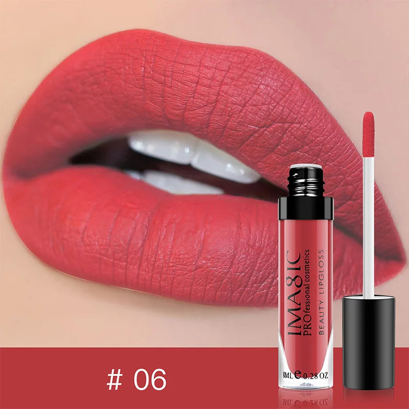 IMAGIC Labiales Mate 28 Colores – Larga Duración y Resistente al Agua