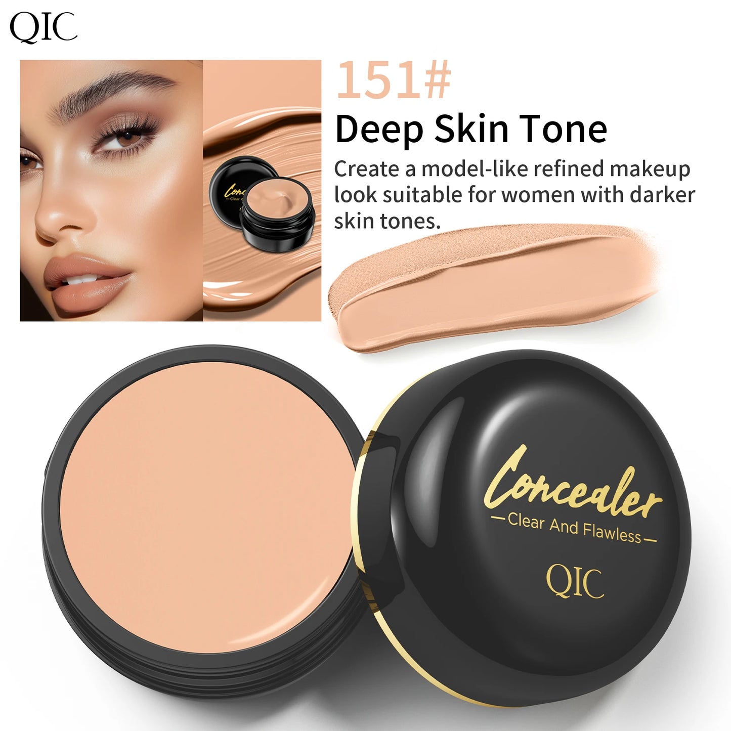 Corrector Waterproof de Cobertura Total para Tatuajes y Cicatrices
