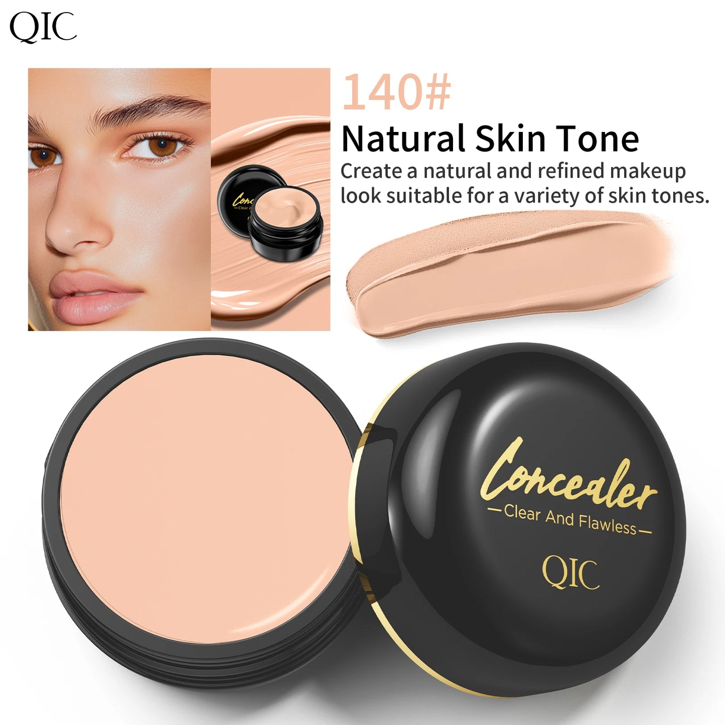 Corrector Waterproof de Cobertura Total para Tatuajes y Cicatrices