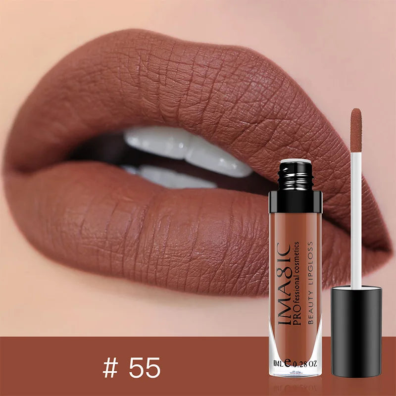 IMAGIC Labiales Mate 28 Colores – Larga Duración y Resistente al Agua