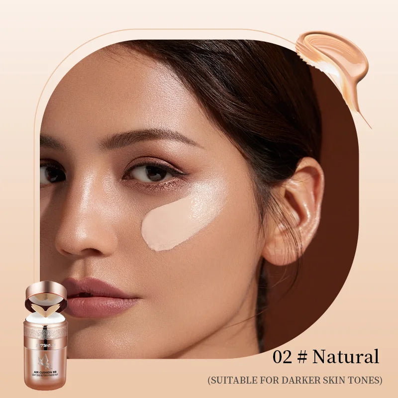 Air Cushion BB Cream con Esponja Mariposa