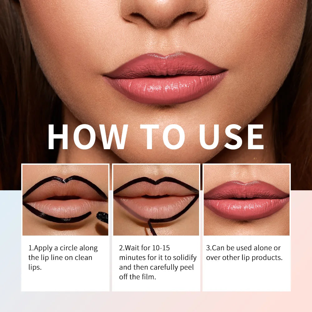 Delineador y Labial Peel-Off – Tatuaje de Labios Larga Duración