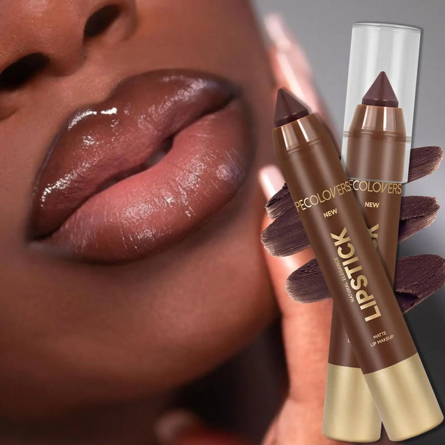 Lápiz Delineador de Labios de Punta Fina – Acabado Mate y Suave