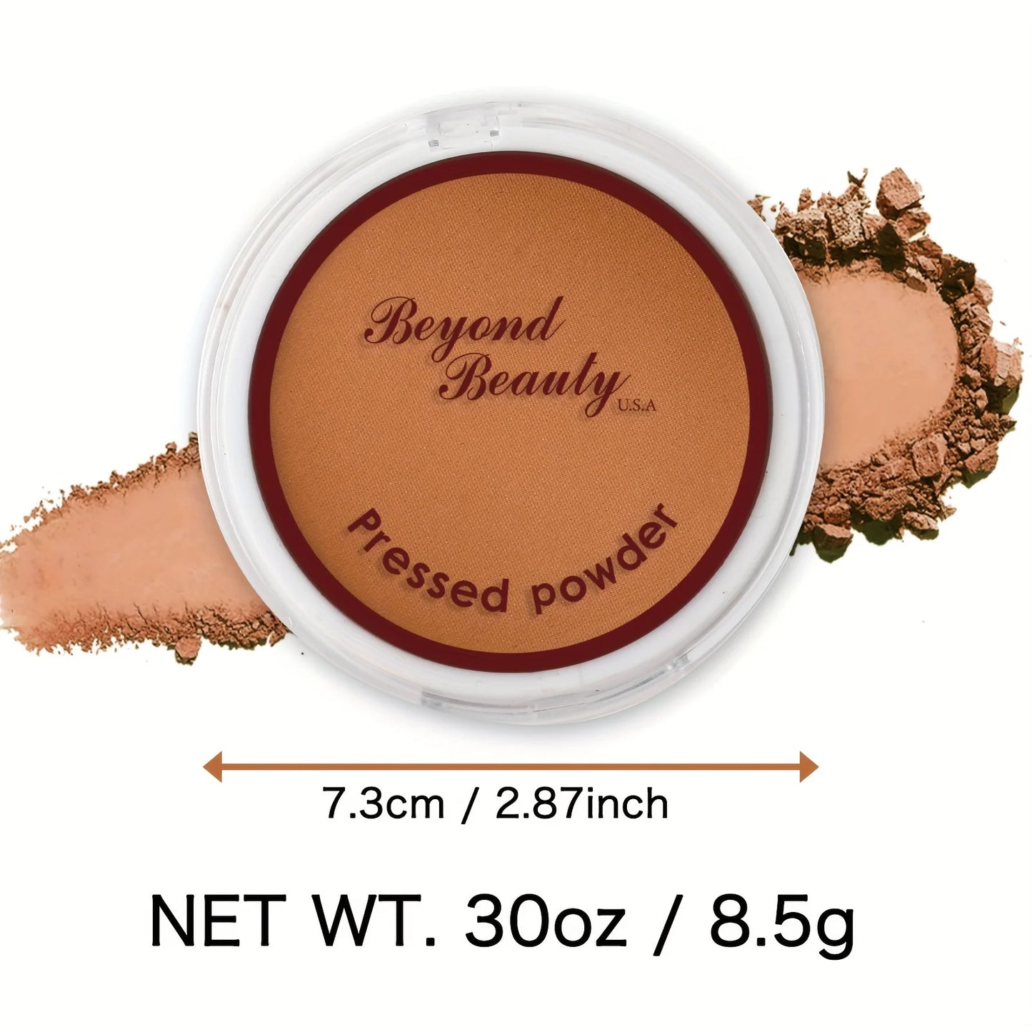 Polvo Bronceador Wheat – Acabado Mate, Resistente a Sudor y Grasa