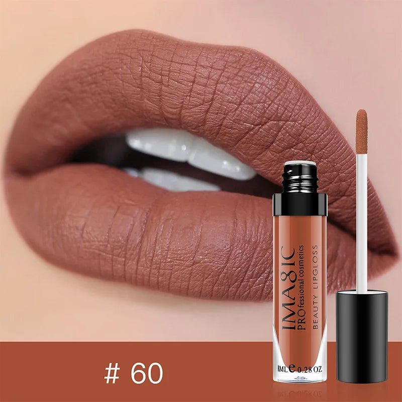 IMAGIC Labiales Mate 28 Colores – Larga Duración y Resistente al Agua