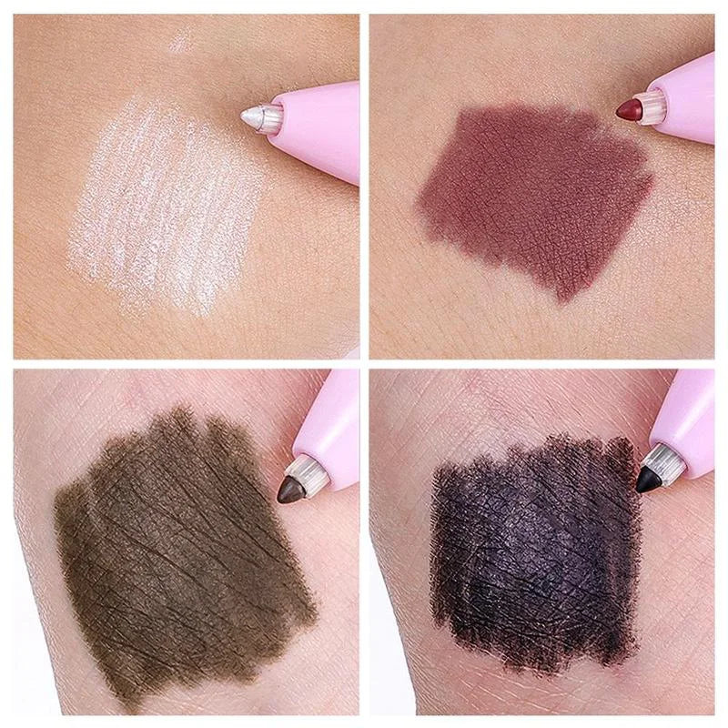 Lápiz Multifunción 4 en 1 – Labios, Ojos y Cejas