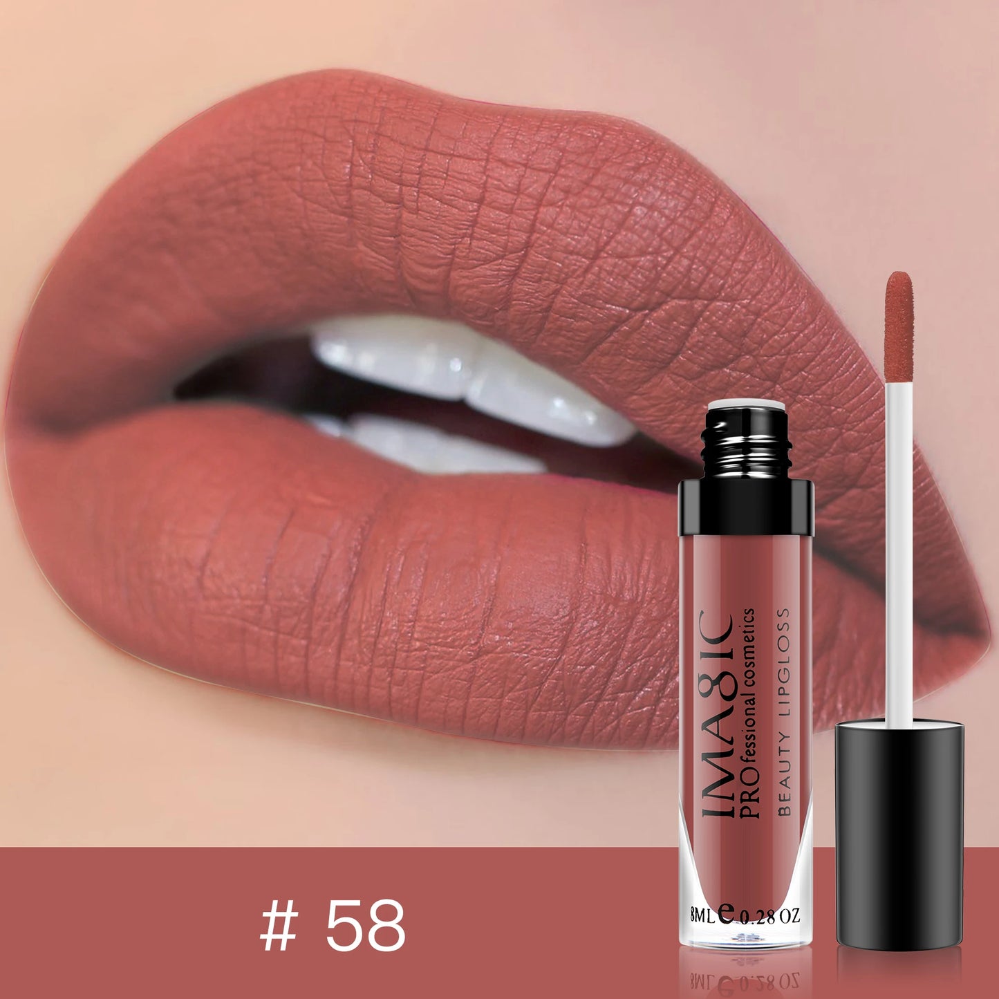 IMAGIC Labiales Mate 28 Colores – Larga Duración y Resistente al Agua