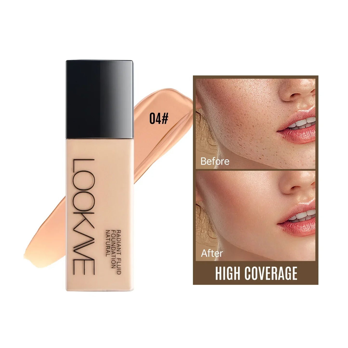 Base de Maquillaje Líquida 21 g – Cobertura Total