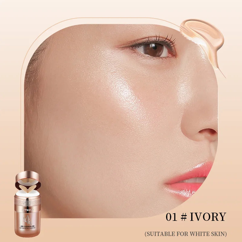 Air Cushion BB Cream con Esponja Mariposa