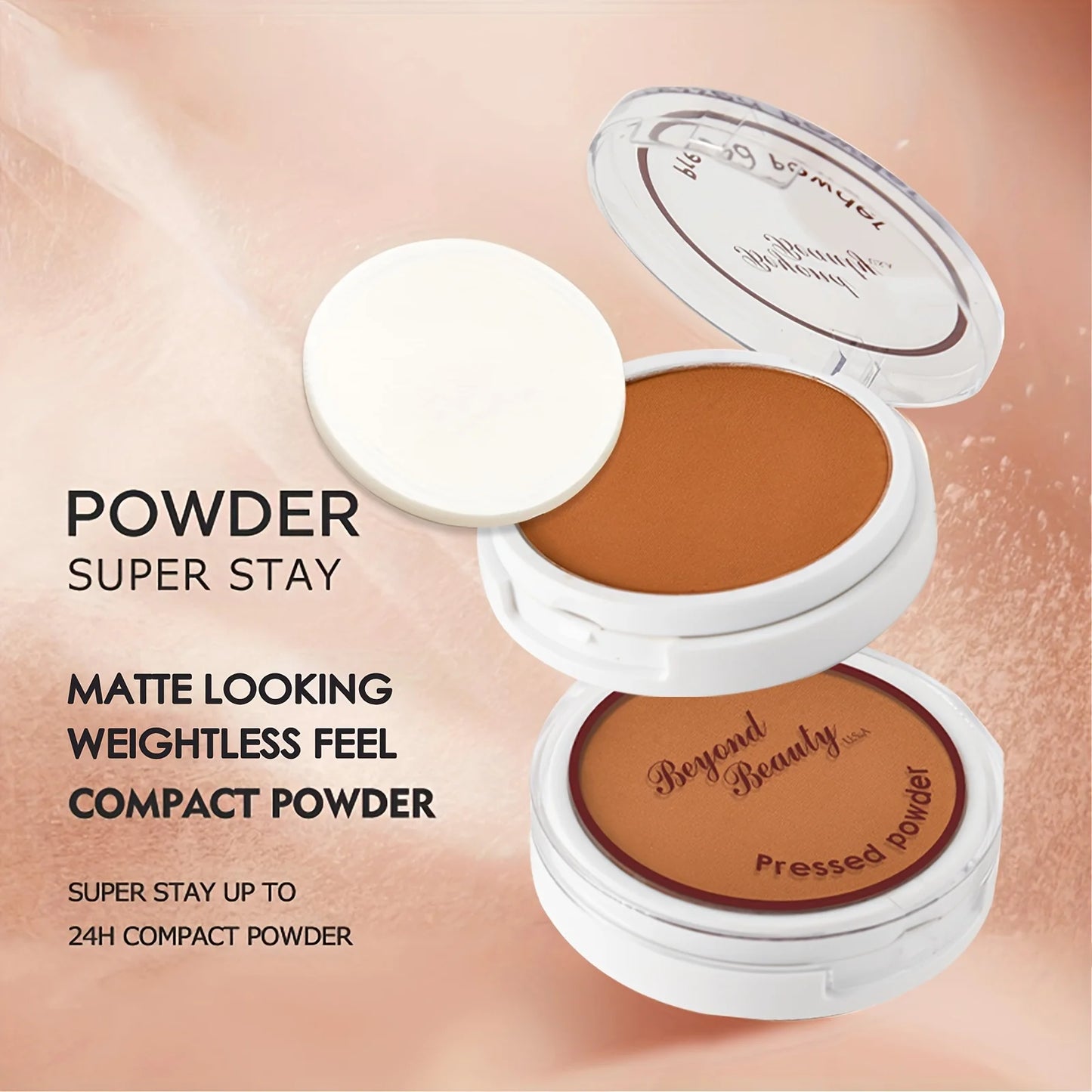 Polvo Bronceador Wheat – Acabado Mate, Resistente a Sudor y Grasa