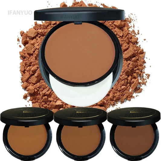 Polvo Bronceador Wheat – Piel Oscura, Acabado Mate y Resistente
