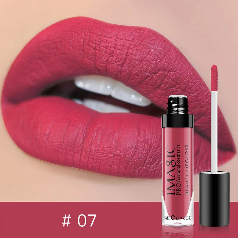 IMAGIC Labiales Mate 28 Colores – Larga Duración y Resistente al Agua