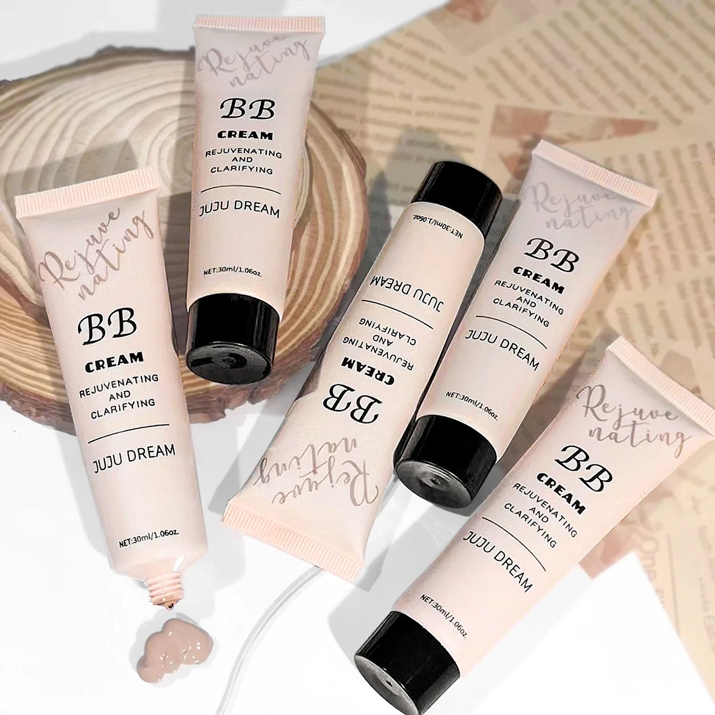 BB Cream Líquida – Hidratante, Control de Grasa y Larga Duraciónr
