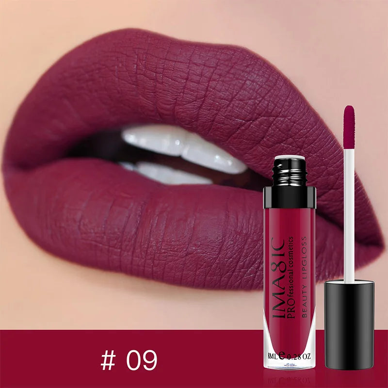 IMAGIC Labiales Mate 28 Colores – Larga Duración y Resistente al Agua