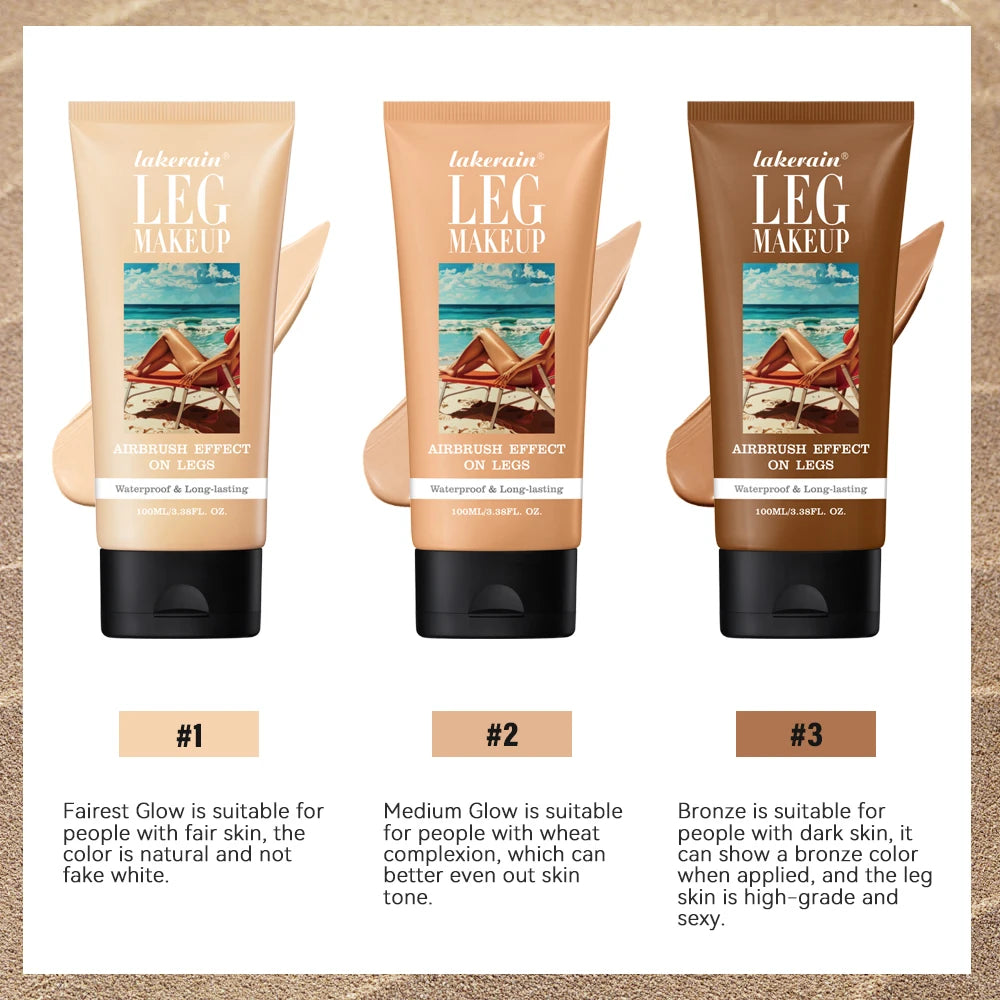 Base Líquida y Corrector 100ml – Larga Duración, Waterproof y Anti-Transfer