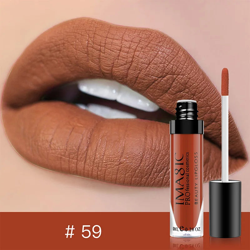 IMAGIC Labiales Mate 28 Colores – Larga Duración y Resistente al Agua