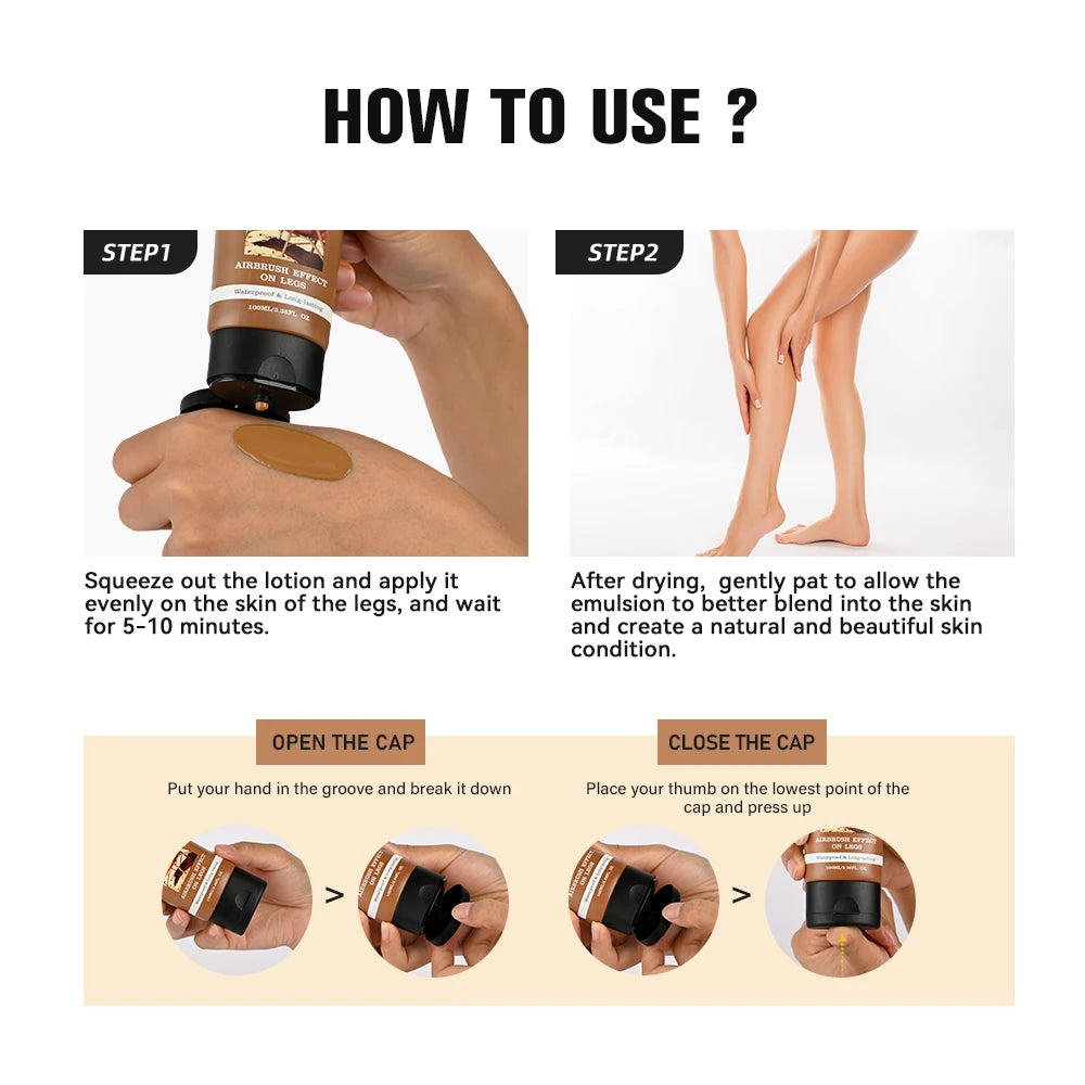 Base Líquida y Corrector 100ml – Larga Duración, Waterproof y Anti-Transfer