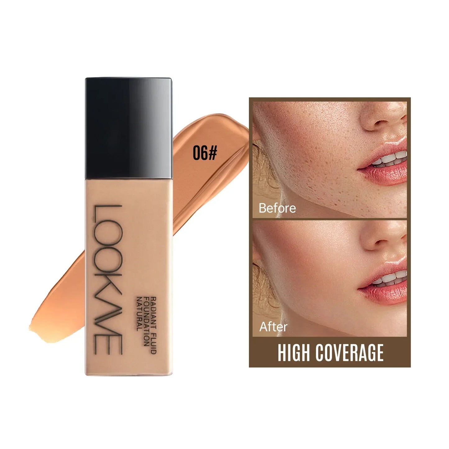 Base de Maquillaje Líquida 21 g – Cobertura Total