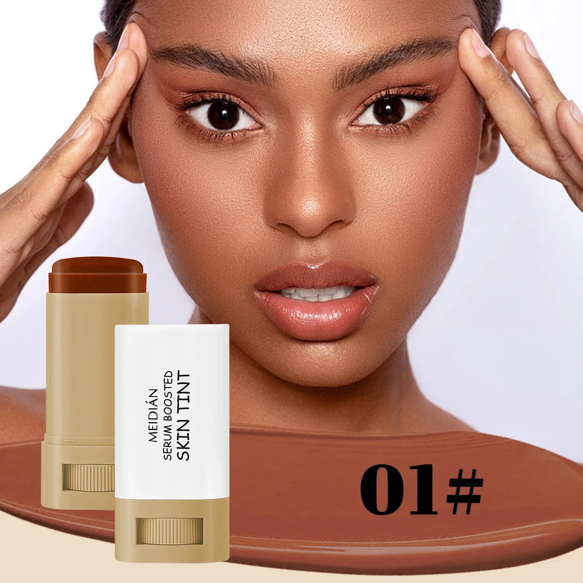 Base en Stick Bronce con Sérum Hidratante