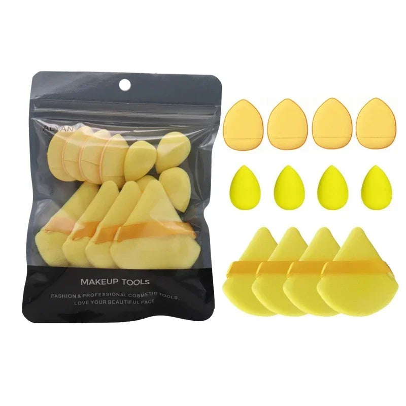Set de 12 Esponjas Cosméticas – Multicolor, Suaves y Versátiles