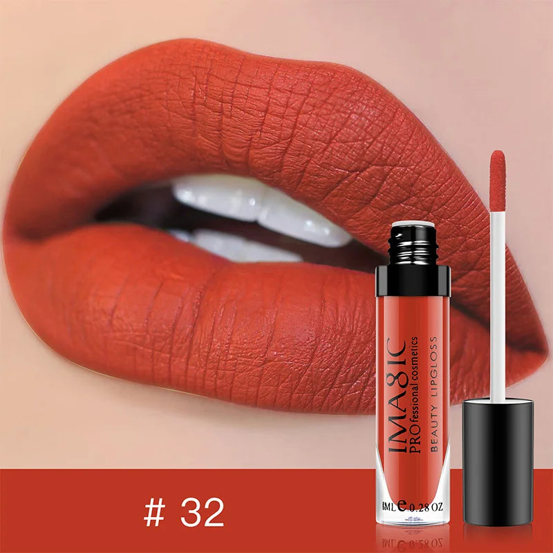 IMAGIC Labiales Mate 28 Colores – Larga Duración y Resistente al Agua