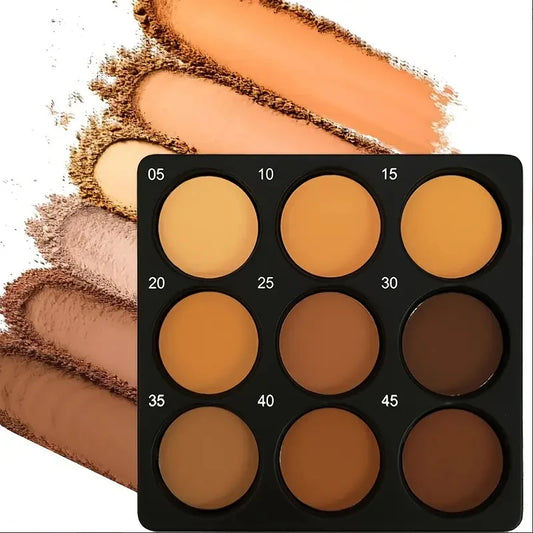 Paleta de Contorno y Corrector Mate 9 Colores