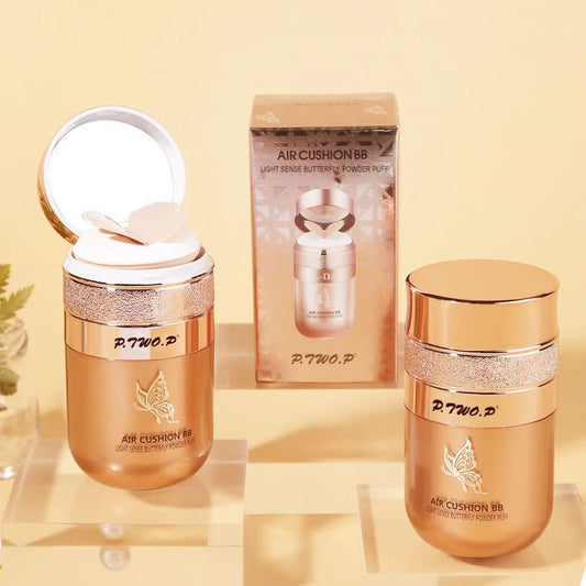 Air Cushion BB Cream con Esponja Mariposa