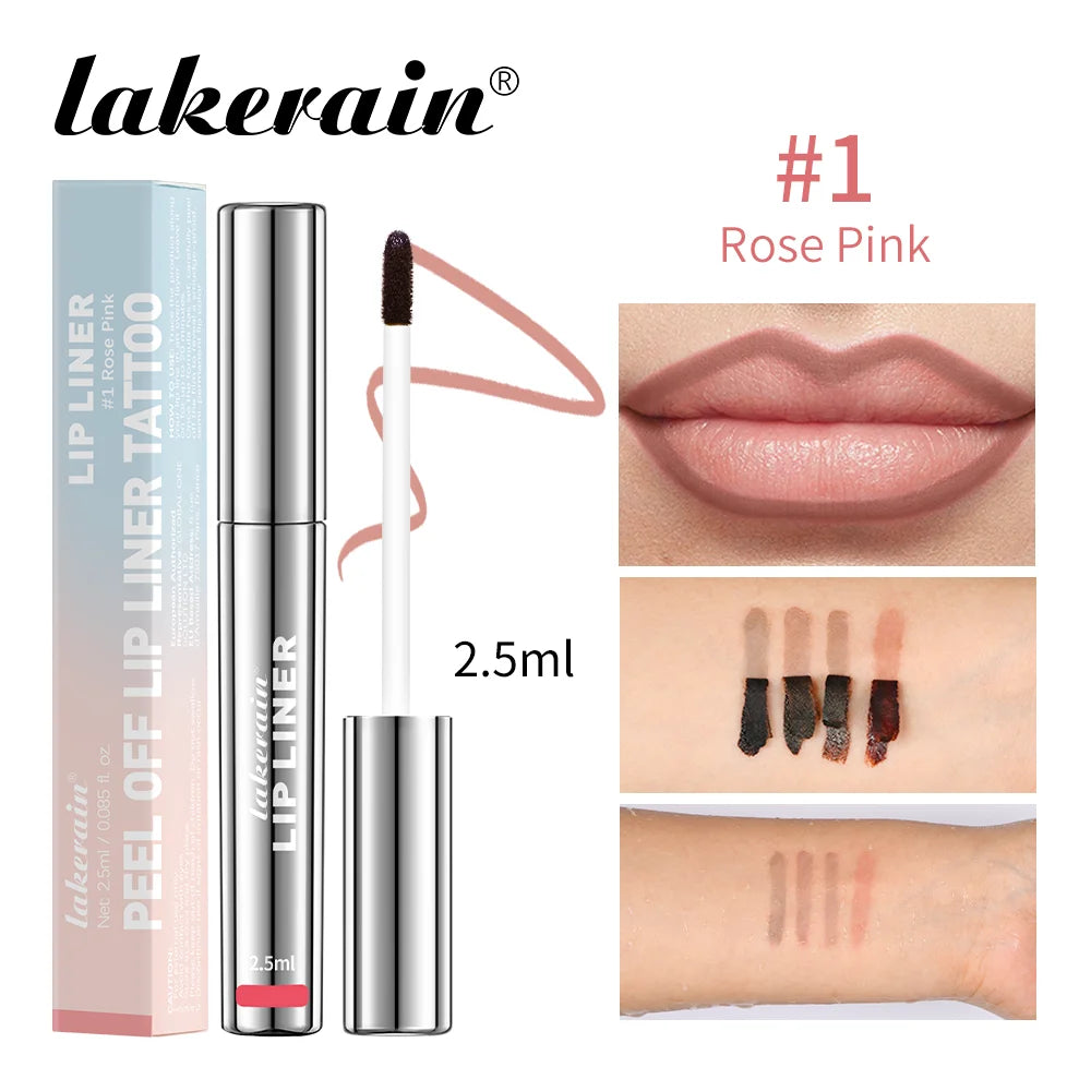 Delineador y Labial Peel-Off – Tatuaje de Labios Larga Duración