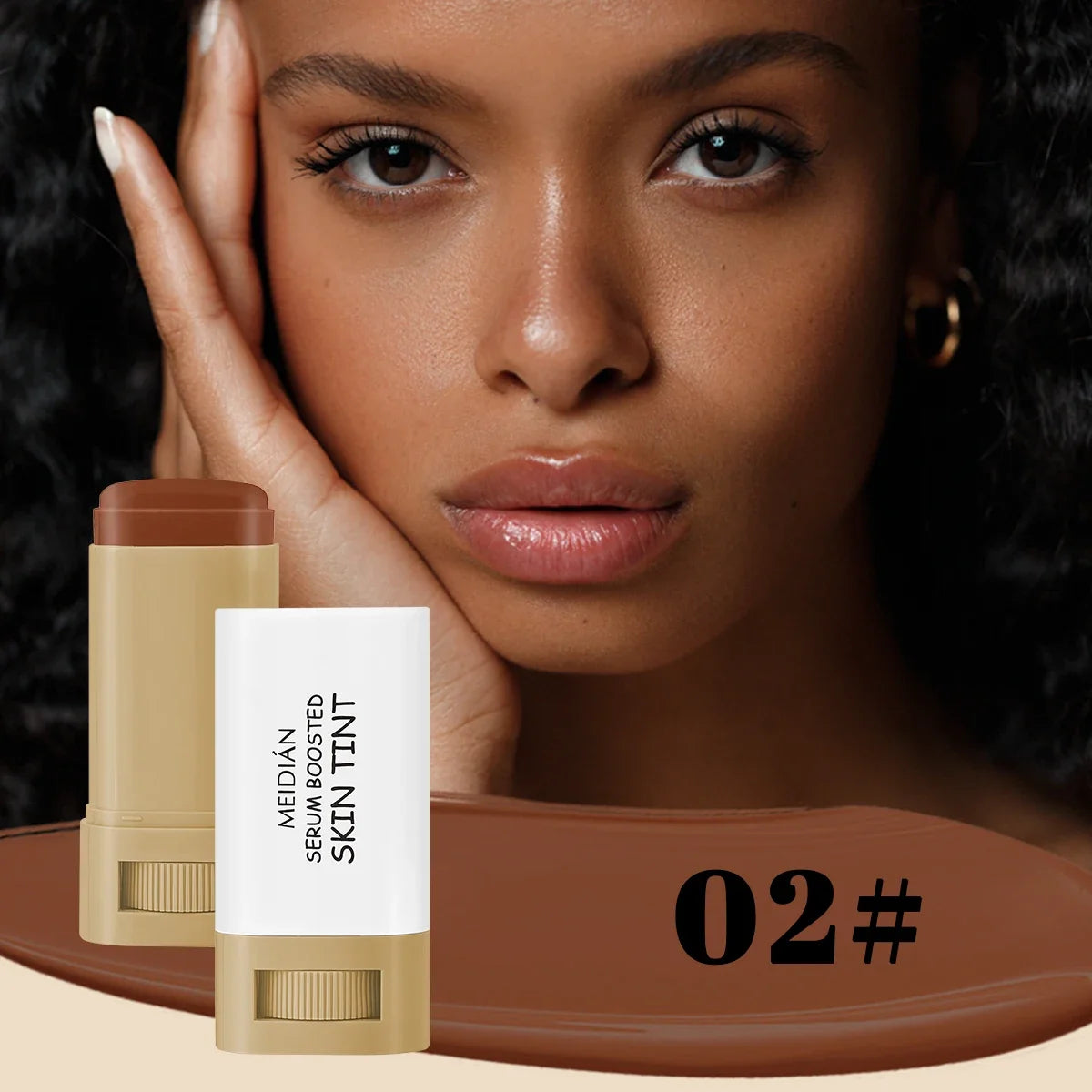 Base en Stick Bronce con Sérum Hidratante