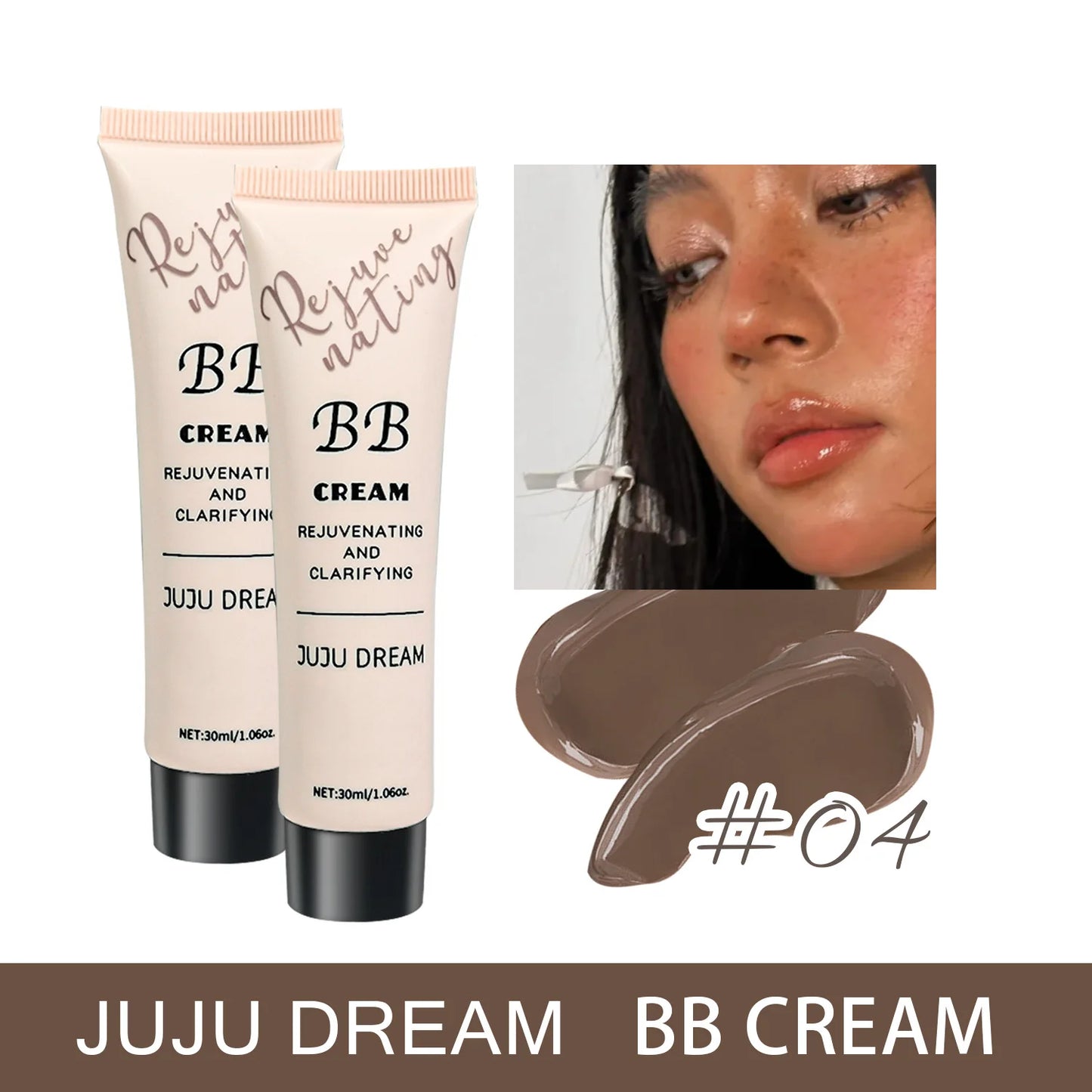BB Cream Líquida – Hidratante, Control de Grasa y Larga Duraciónr