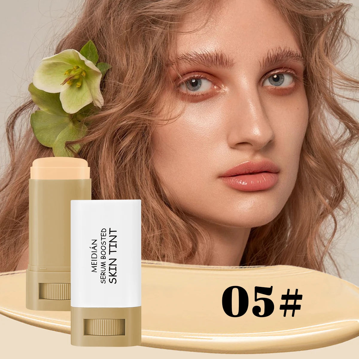 Base en Stick Bronce con Sérum Hidratante