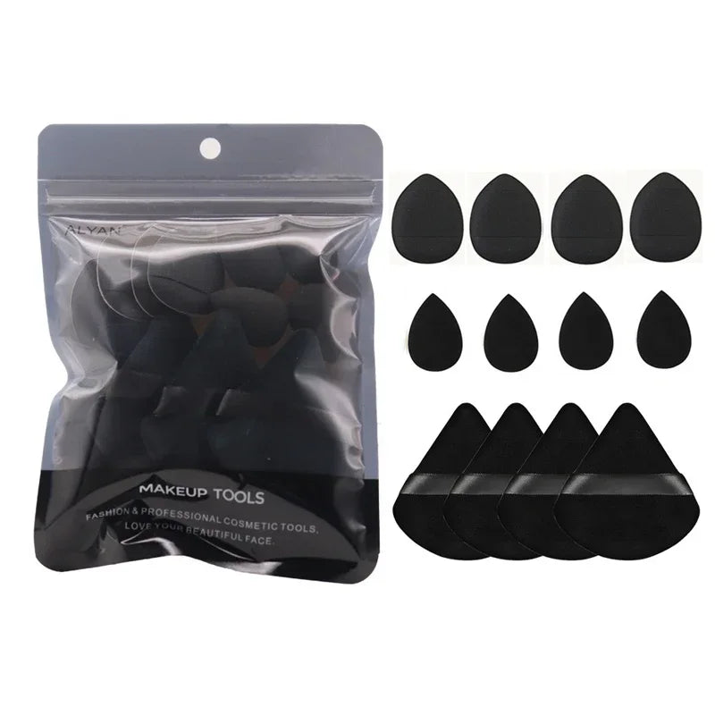 Set de 12 Esponjas Cosméticas – Multicolor, Suaves y Versátiles