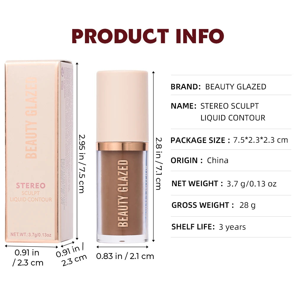 Beauty Glazed Contouring Líquido 2 Colores – Resalta tus Facetas Faciales